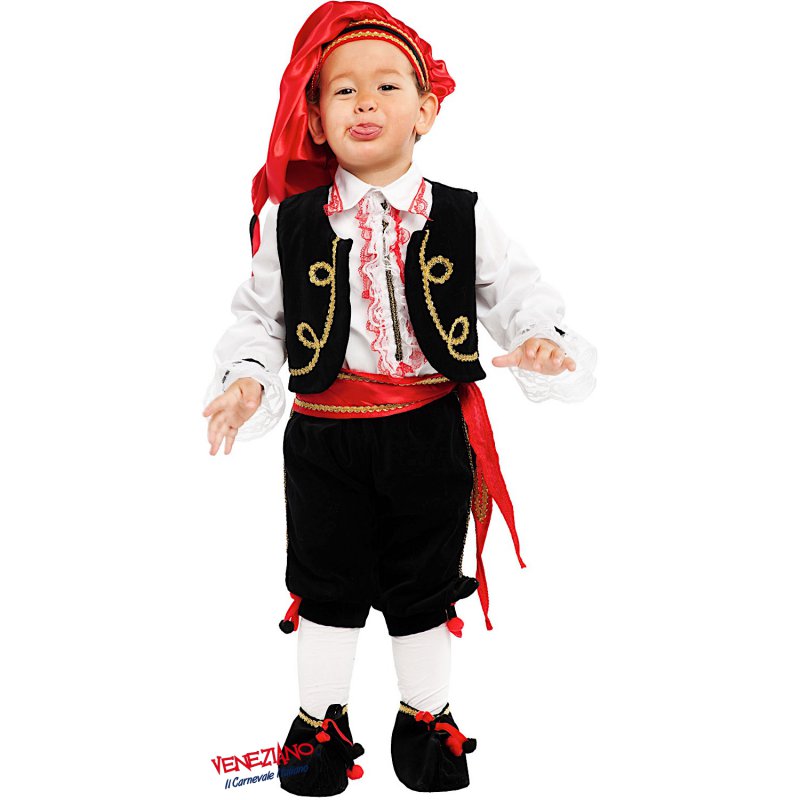 Costumi Carnevale PICCOLO BALLERINO FOLKLORISTICO 53163 CarnevaleVeneziano